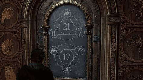 Hogwarts Legacy: How to Open the Number Puzzle。